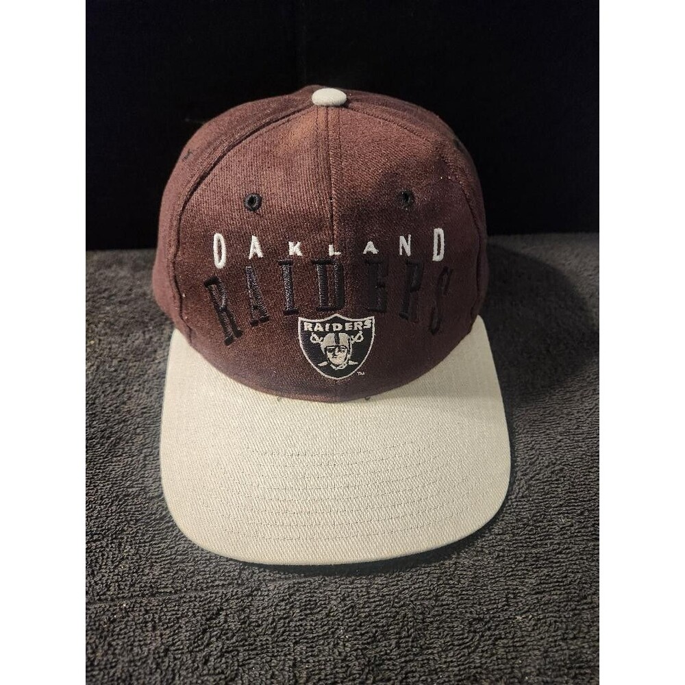 Vintage Oakland Raiders NFL EastPort Buckle Strap Hat
